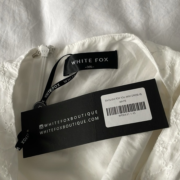 White Fox Enough for You Mini Dress - Picture 4 of 4